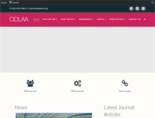 Tablet Screenshot of odlaa.org